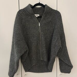 Cos Zip Up Sweater XS